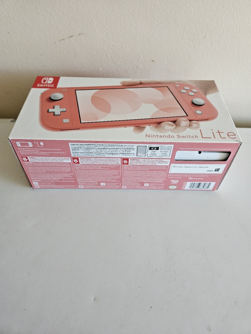 Nintendo Switch Lite Pink Handheld Console w/Original Box! Tested & Working! - Picture 6 of 8